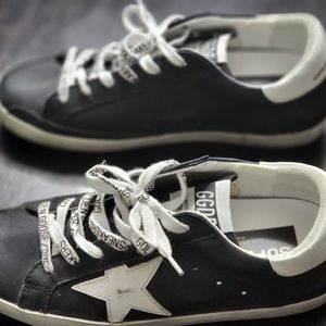 Golden Goose sneakers. Size 6 women’s. Worn once like new